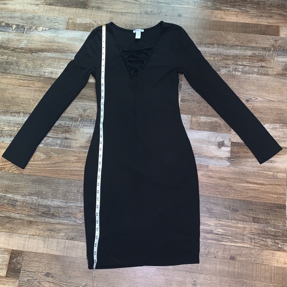 Charlotte Russe Dresses & Skirts - Black long sleeve Charlotte Russe Dress